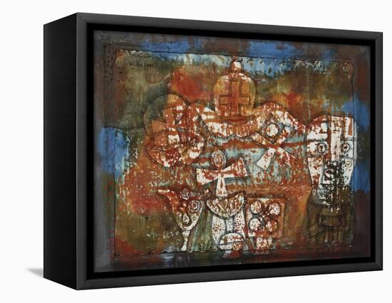 Chinese Porcelain-Paul Klee-Framed Premier Image Canvas