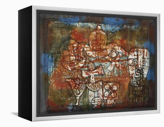 Chinese Porcelain-Paul Klee-Framed Premier Image Canvas