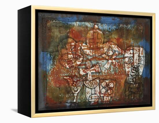 Chinese Porcelain-Paul Klee-Framed Premier Image Canvas