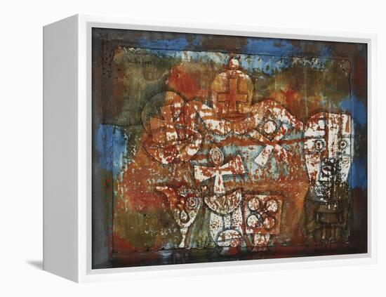 Chinese Porcelain-Paul Klee-Framed Premier Image Canvas