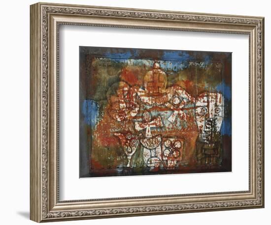 Chinese Porcelain-Paul Klee-Framed Giclee Print