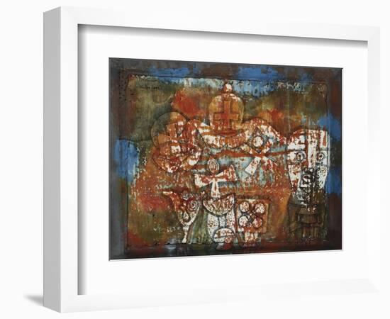 Chinese Porcelain-Paul Klee-Framed Giclee Print