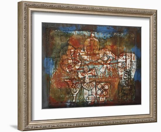 Chinese Porcelain-Paul Klee-Framed Giclee Print