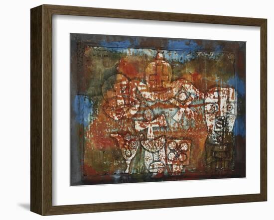 Chinese Porcelain-Paul Klee-Framed Giclee Print