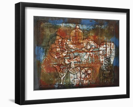 Chinese Porcelain-Paul Klee-Framed Giclee Print