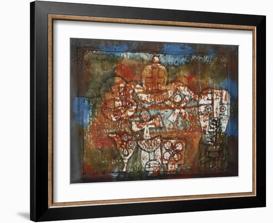 Chinese Porcelain-Paul Klee-Framed Giclee Print