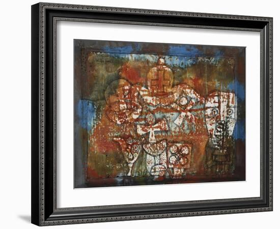 Chinese Porcelain-Paul Klee-Framed Giclee Print