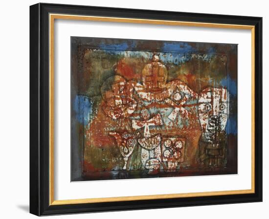 Chinese Porcelain-Paul Klee-Framed Giclee Print