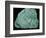 Chinese Quing Dynasty turquoise carving of a mountain, 18th century Artist: Unknown-Unknown-Framed Photographic Print