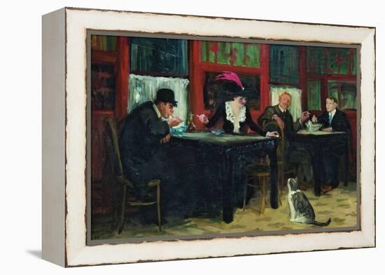 Chinese Restaurant-John Sloan-Framed Stretched Canvas