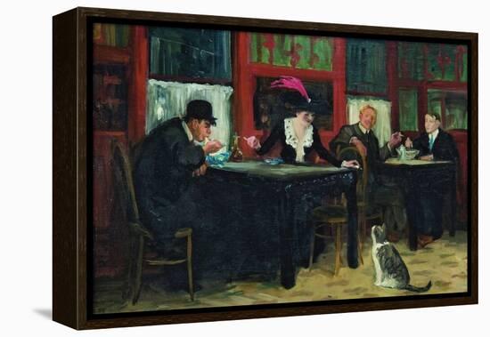 Chinese Restaurant-John Sloan-Framed Stretched Canvas