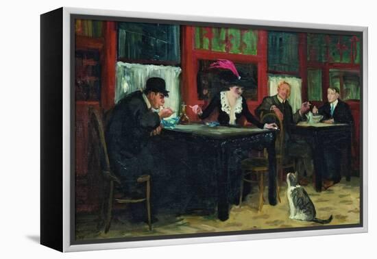 Chinese Restaurant-John Sloan-Framed Stretched Canvas