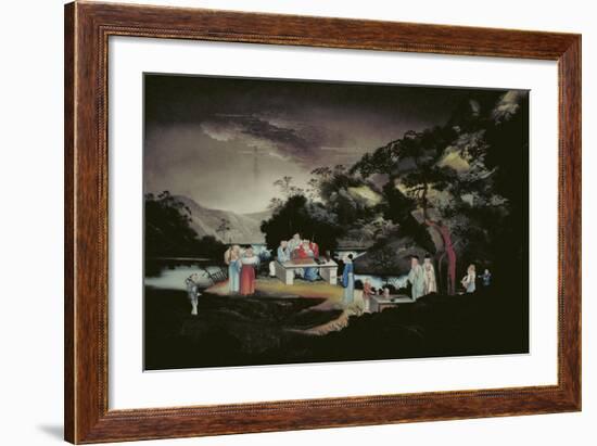 Chinese Scene, C1800-1850-null-Framed Giclee Print