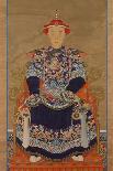 Portrait of Qianlong Emperor As a Young Man, Hanging Scroll-Chinese School-Giclee Print