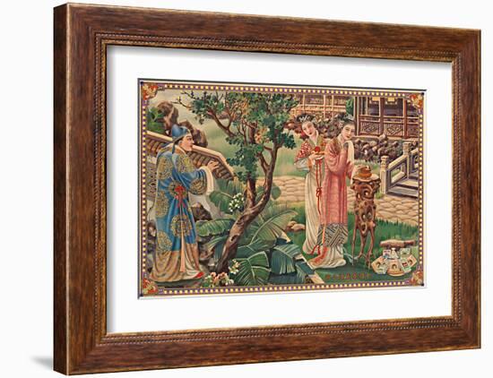 Chinese Soap Advertising-null-Framed Art Print