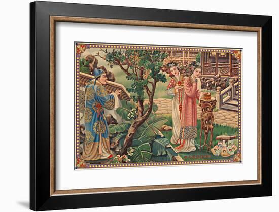 Chinese Soap Advertising-null-Framed Art Print