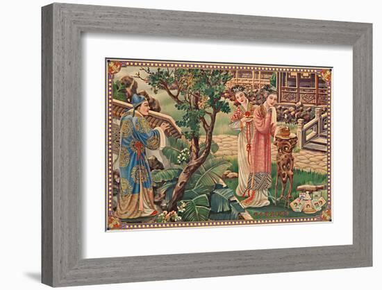 Chinese Soap Advertising-null-Framed Art Print