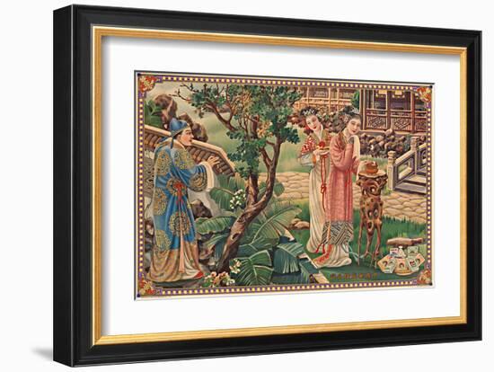 Chinese Soap Advertising-null-Framed Art Print