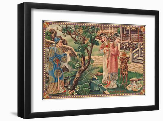 Chinese Soap Advertising-null-Framed Art Print