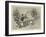 Chinese Soldiers Plundering Coreans-Charles Edwin Fripp-Framed Giclee Print