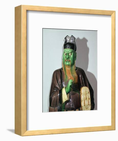 Chinese statuette of a judge of Hell-Unknown-Framed Giclee Print