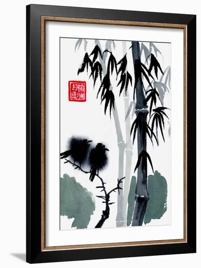 Chinese Study-John Newcomb-Framed Giclee Print