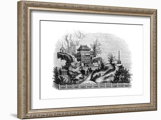 Chinese Summer Villa, 1847-Evans-Framed Giclee Print