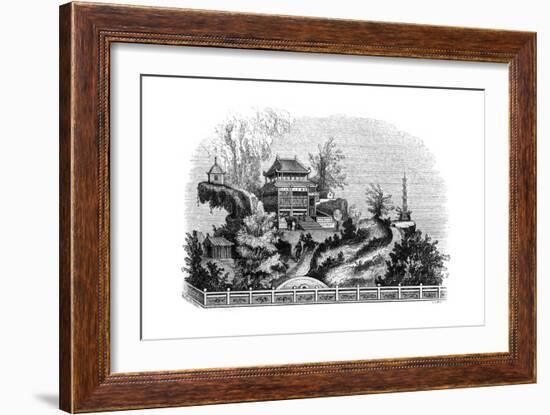 Chinese Summer Villa, 1847-Evans-Framed Giclee Print