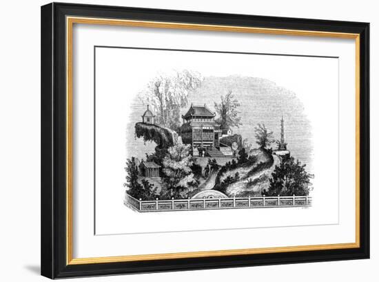 Chinese Summer Villa, 1847-Evans-Framed Giclee Print