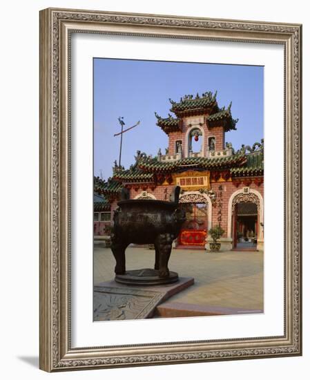 Chinese Temple, Fukien, Hoi An, Vietnam, Indochina, Southeast Asia-G Richardson-Framed Photographic Print