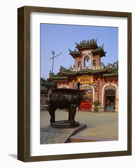 Chinese Temple, Fukien, Hoi An, Vietnam, Indochina, Southeast Asia-G Richardson-Framed Photographic Print