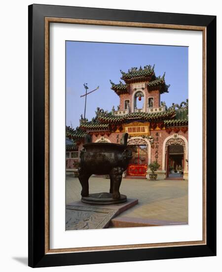 Chinese Temple, Fukien, Hoi An, Vietnam, Indochina, Southeast Asia-G Richardson-Framed Photographic Print