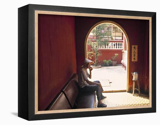 Chinese Temple, Ho Chi Minh City, Vietnam-Peter Adams-Framed Photographic Print