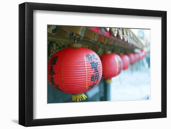 Chinese Temple, Jiufen, Taiwan, Asia-Christian Kober-Framed Photographic Print