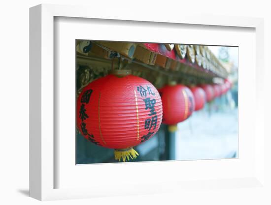 Chinese Temple, Jiufen, Taiwan, Asia-Christian Kober-Framed Photographic Print