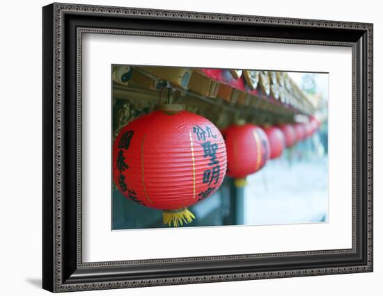 Chinese Temple, Jiufen, Taiwan, Asia-Christian Kober-Framed Photographic Print