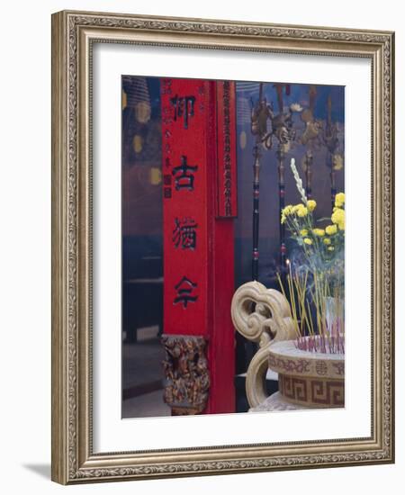 Chinese Temple, Vietnam-Keren Su-Framed Photographic Print