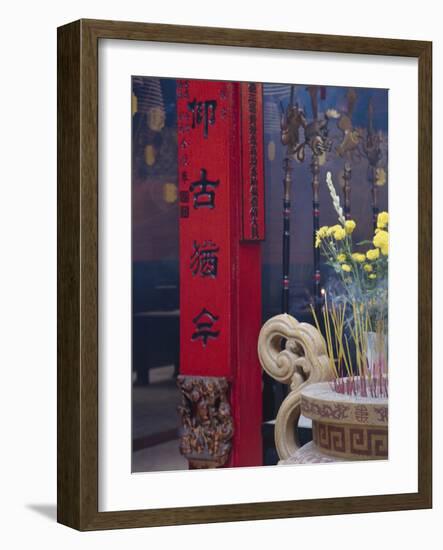 Chinese Temple, Vietnam-Keren Su-Framed Photographic Print