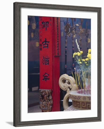 Chinese Temple, Vietnam-Keren Su-Framed Photographic Print