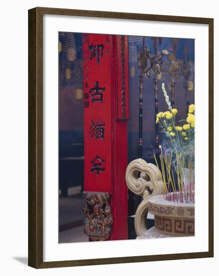 Chinese Temple, Vietnam-Keren Su-Framed Photographic Print