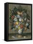 Chinese Vase with Flowers, Shells and Insects-Ambrosius Bosschaert the Elder-Framed Premier Image Canvas