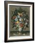 Chinese Vase with Flowers, Shells and Insects-Ambrosius Bosschaert the Elder-Framed Giclee Print