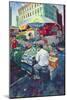 Chinese Vegetable Stall, 2000-Hector McDonnell-Mounted Giclee Print