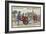 Chinese Vehicles - Women Travelling by Wheelbarrow-null-Framed Giclee Print