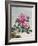 Chinese Watercolor of Pink Peonies-null-Framed Giclee Print