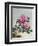 Chinese Watercolor of Pink Peonies-null-Framed Giclee Print