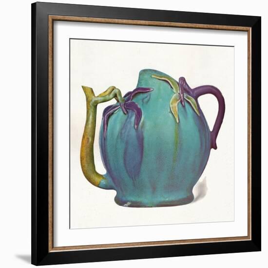 'Chinese Wine-Pot with coloured glazes', c1680-Unknown-Framed Giclee Print