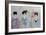 Chinese Women (Triptych) 2015 1,2,3-Susan Adams-Framed Giclee Print