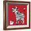 Chinese Zodiac. Animal Astrological Sign. Cow.-Katyau-Framed Art Print