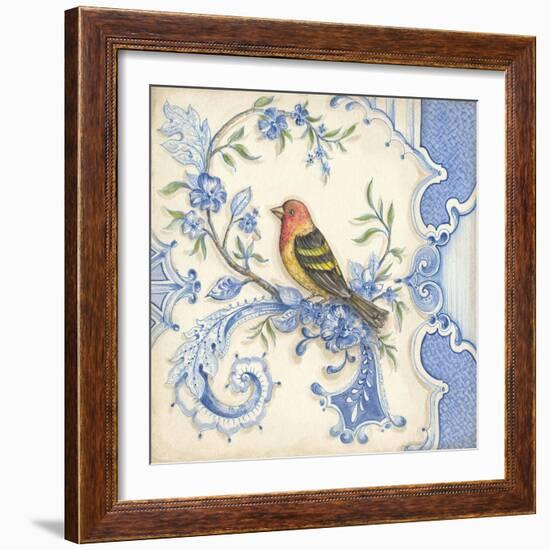 Chinoiserie Aviary I-Kate McRostie-Framed Art Print